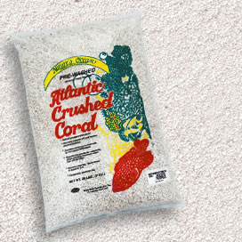 Natures OceanŽ Premium Atlantic Crushed Coral Sand with Aragonite #0 Natures OceanŽ Premium Atlantic Crushed Coral Sand with Aragonite #0